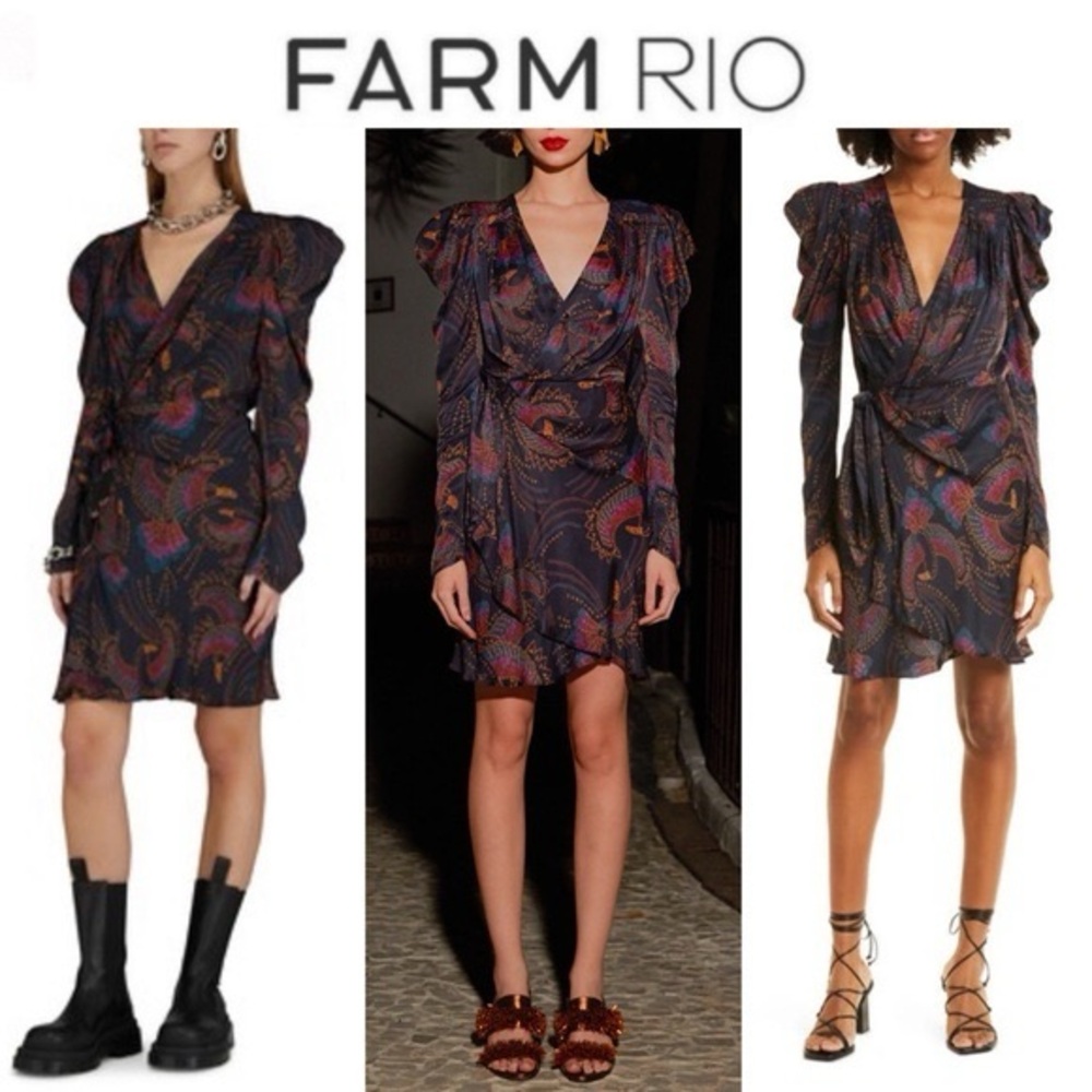 NWT Farm Rio | Toucans Mini Dress Size Small